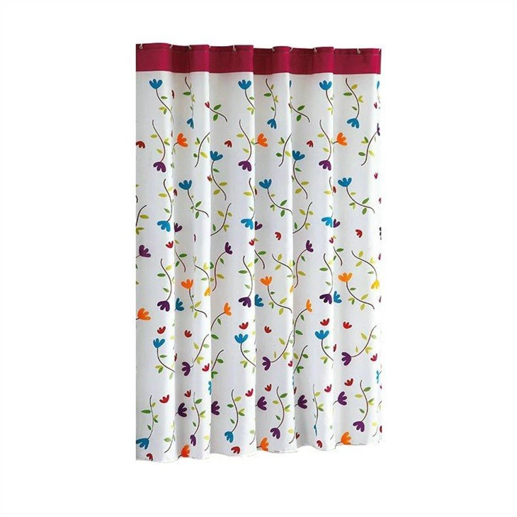 shower curtain flowers