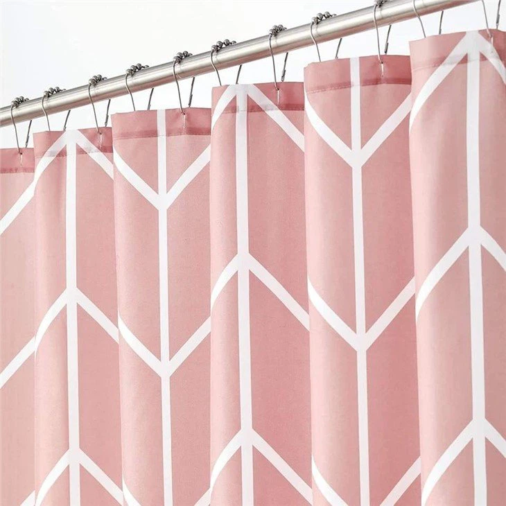 hotel style shower curtain rod