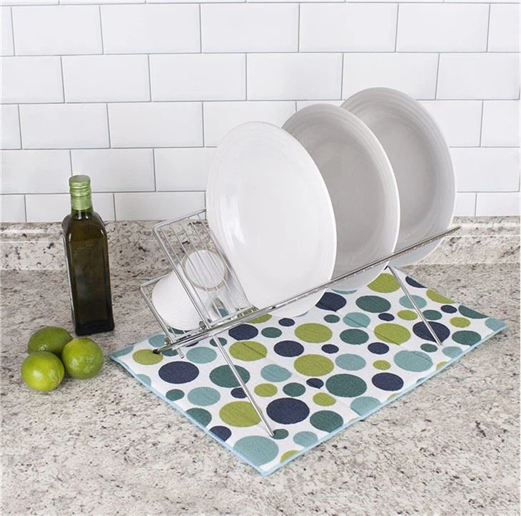 Printed Dish Drying Mat