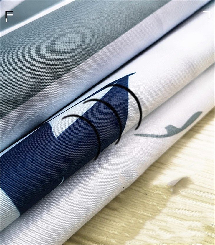 	 digital printing shower curtain