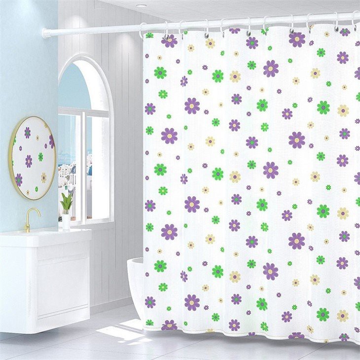 fabric shower curtain liner waterproof