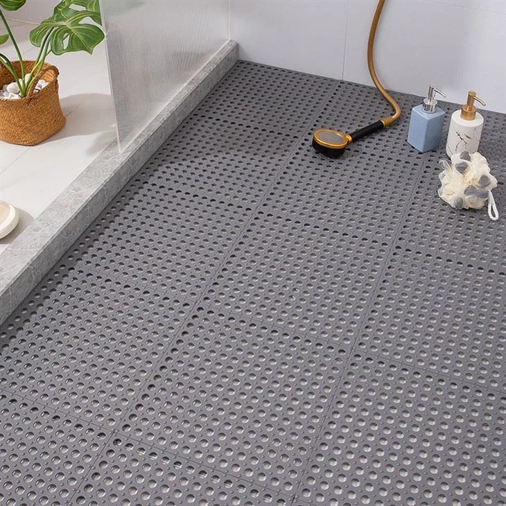 Tailored Bathroom Non-slip Mat Bathroom Full Spread Spliced Foot Mat Toilet Thickened Water-proof Anti-fall Mat